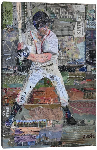 Baseball Rules Canvas Art Print - Jamie Pavlich-Walker