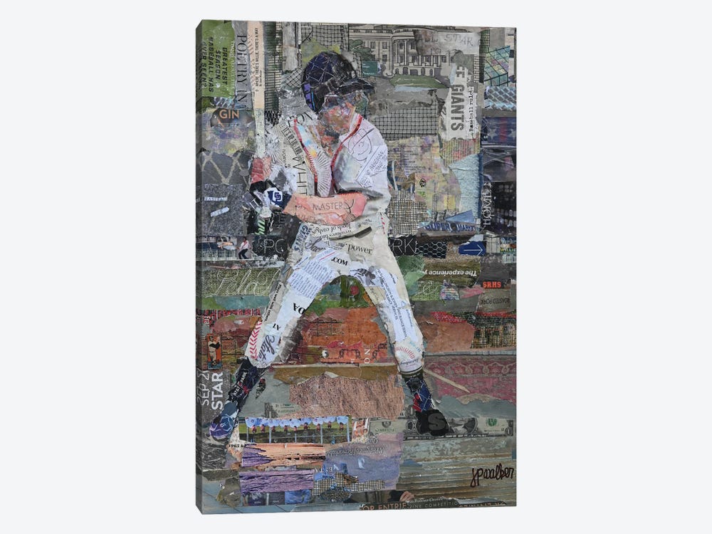 Baseball Rules by Jamie Pavlich-Walker 1-piece Canvas Art Print