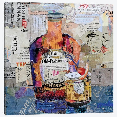 The Old Fashioned Canvas Print #JPW87} by Jamie Pavlich-Walker Art Print