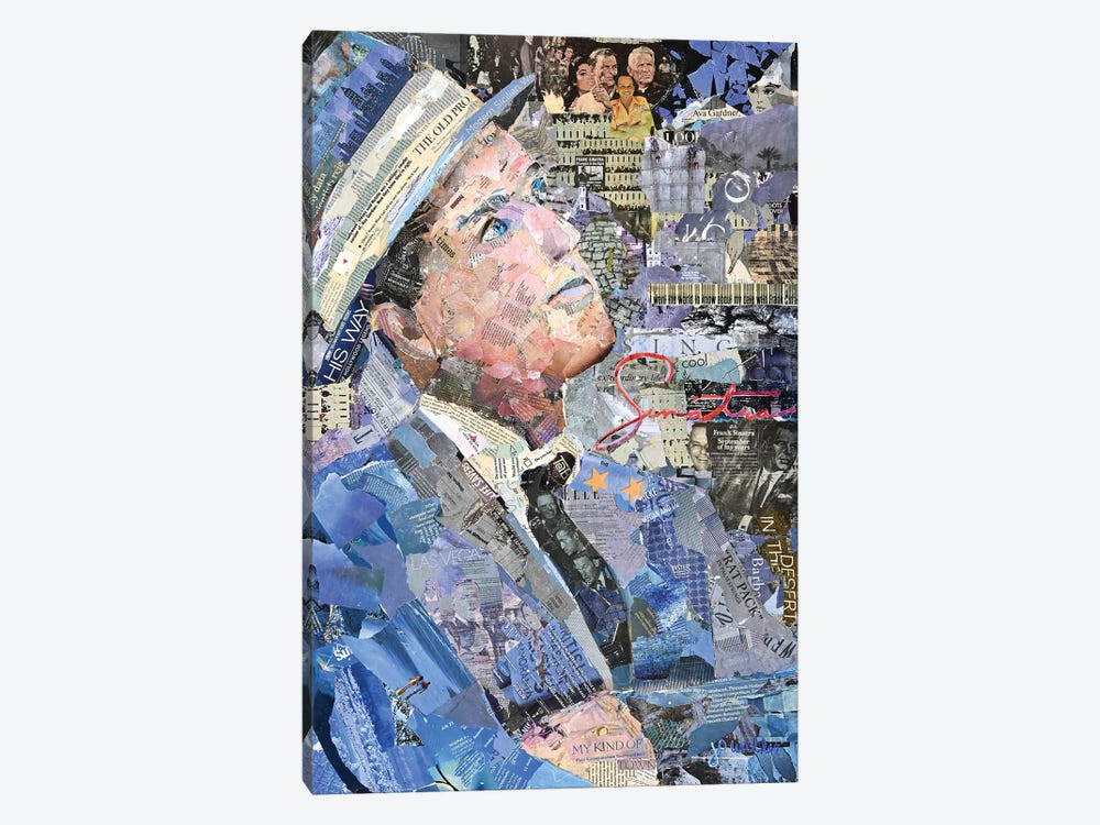 Sinatra by Jamie Pavlich-Walker 1-piece Canvas Art