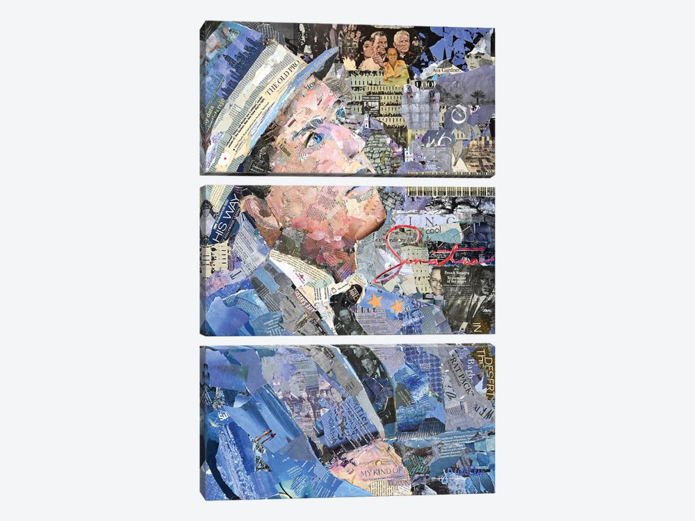 Sinatra by Jamie Pavlich-Walker 3-piece Canvas Wall Art