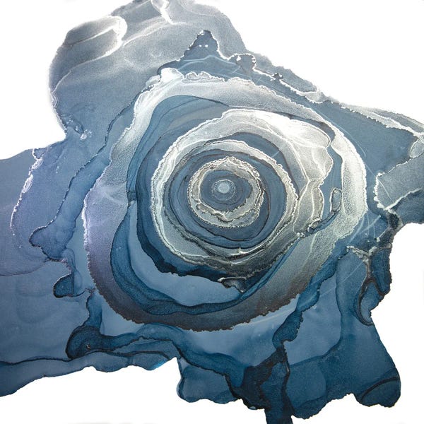 Alcohol Ink: Sink Or Swim by Jamie Pomeranz