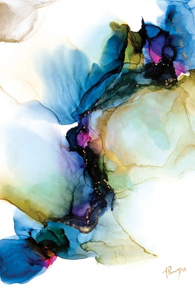 Alcohol Ink: Pressed Dragonfly by Jamie Pomeranz