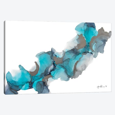 Icy Waters Canvas Print #JPZ32} by Jamie Pomeranz Canvas Art