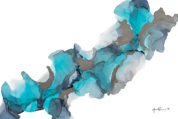 Alcohol Ink: Icy Waters by Jamie Pomeranz