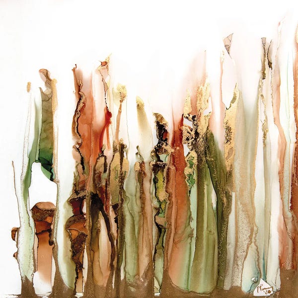 Effortless Earth Tone Abstracts: Swamp Things by Jamie Pomeranz