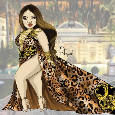 The Drama by Jonquel Art art print