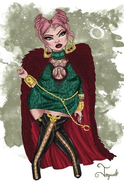 Taurus: Taurus by Jonquel Art