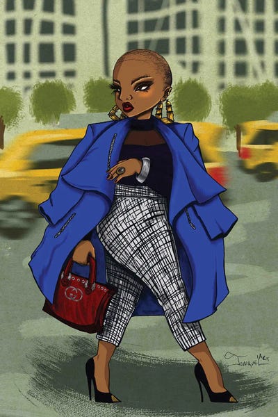 Body Positivity: Curves In The City by Jonquel Art