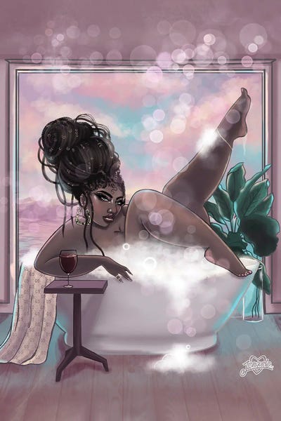 Calm: Self Care by Jonquel Art