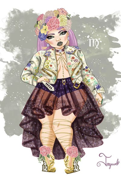 Virgo: Virgo by Jonquel Art