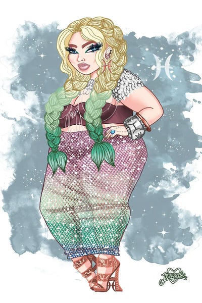 Pisces: Pisces by Jonquel Art