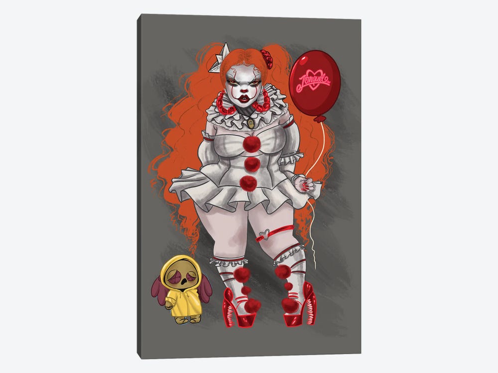 We All Float by Jonquel Art 1-piece Canvas Print