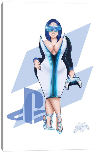 PS5 Bae Canvas Art Print - Limited Edition Video Game Art