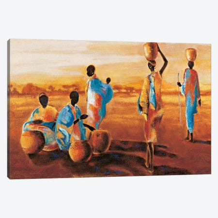 Après - Midi en Afrique Canvas Print #JQB1} by Jaques Beaumont Canvas Wall Art