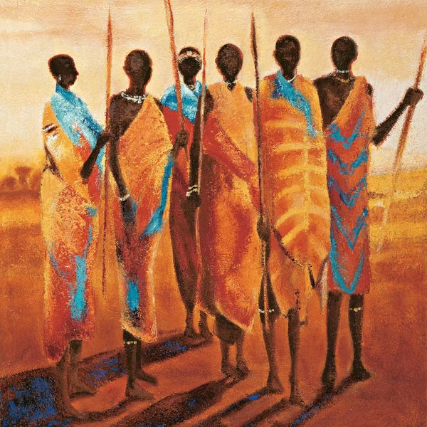 African Heritage: Les Gardiens de la Terre by Jaques Beaumont