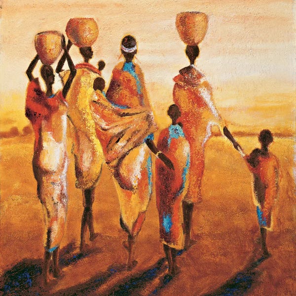 African Heritage: Mères et Enfants by Jaques Beaumont