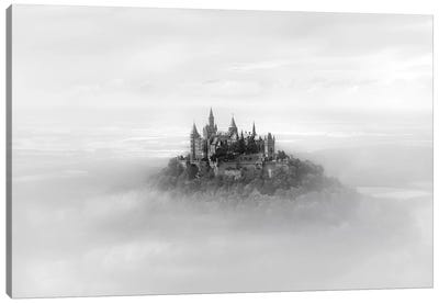 Hohenzollern Canvas Art Print - Mist & Fog Art