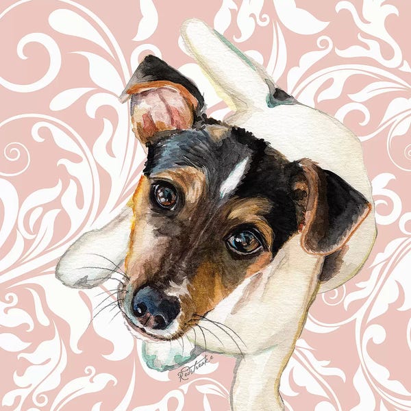 Jennifer Redstreake: Jack Russell Terrier by Jennifer Redstreake