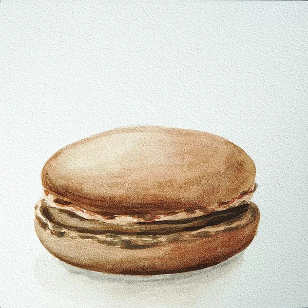 Jennifer Redstreake: Chocolate Macaron by Jennifer Redstreake