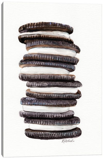 Stack Of Awesomeness Canvas Art Print - Cookie Art