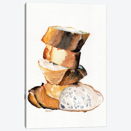 Bread Stack Canvas Print #JRE164} by Jennifer Redstreake Canvas Art Print