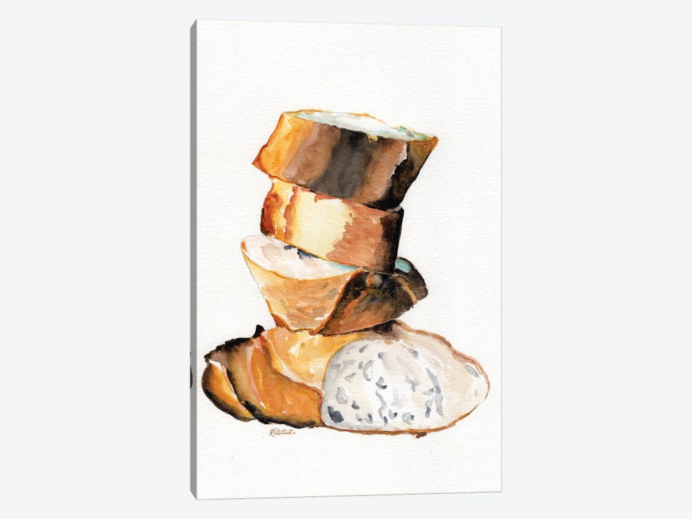 Bread Stack by Jennifer Redstreake 1-piece Canvas Artwork