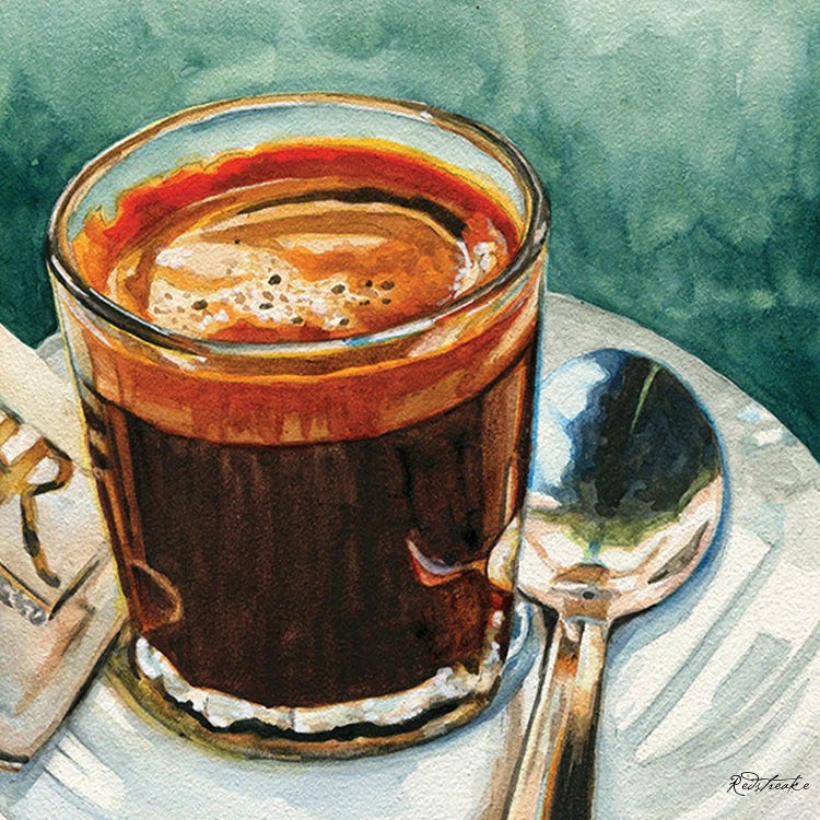 Espresso With Spoon