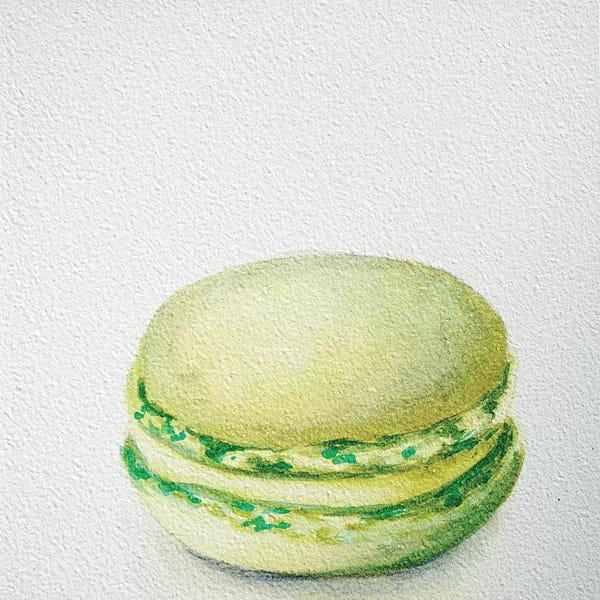 Jennifer Redstreake: Lime Macaron by Jennifer Redstreake