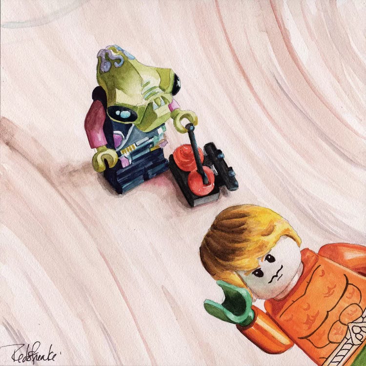 Photobomb I by Jennifer Redstreake wall art