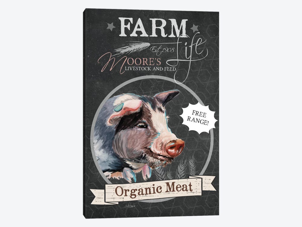Organic Meat by Jennifer Redstreake 1-piece Art Print