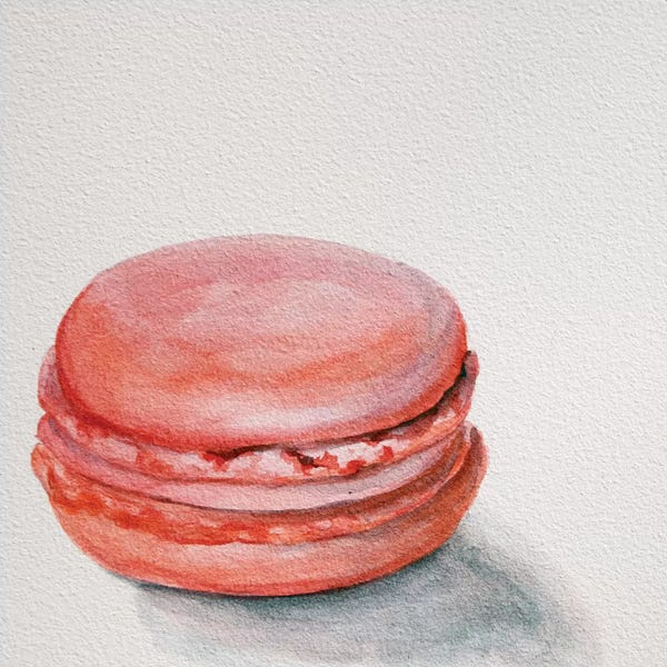 Jennifer Redstreake: Raspberry Macaron by Jennifer Redstreake
