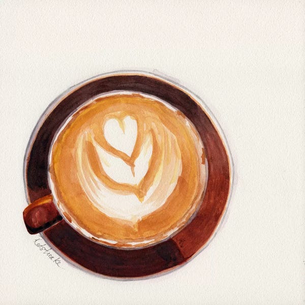 Jennifer Redstreake: Red Coffee Cup by Jennifer Redstreake