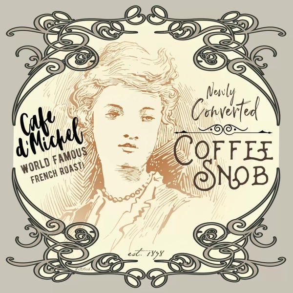 Jennifer Redstreake: Vintage Collage: Coffee Snob by Jennifer Redstreake