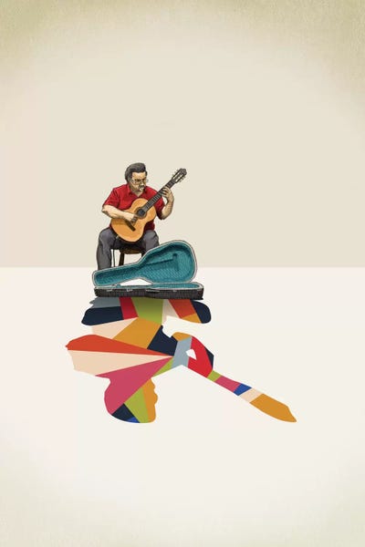 Jason Ratliff: Walking Shadow Guitarist by Jason Ratliff