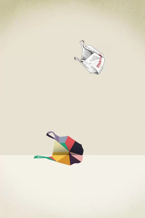 Walking Shadow Thanks by Jason Ratliff wall art