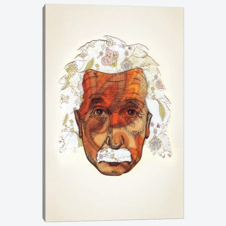 Einstein Canvas Print #JRF27} by Jason Ratliff Canvas Art Print