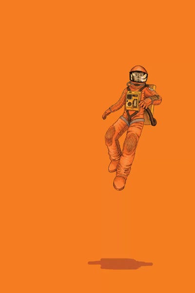 Kids Astronomy & Space Art: Float Out In Space by Jason Ratliff