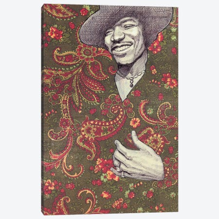 Hendrix Canvas Print #JRF31} by Jason Ratliff Art Print