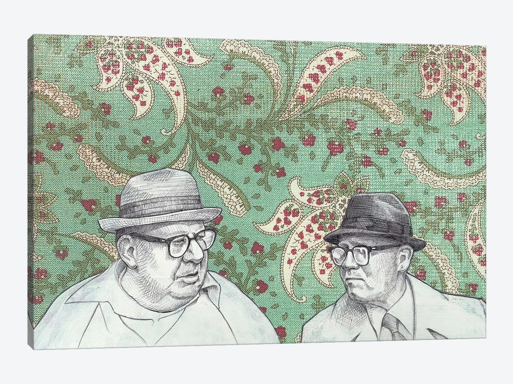 Old Men by Jason Ratliff 1-piece Canvas Artwork