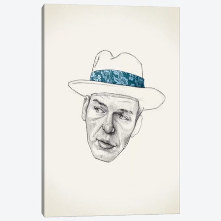 Sinatra Canvas Print #JRF34} by Jason Ratliff Canvas Wall Art