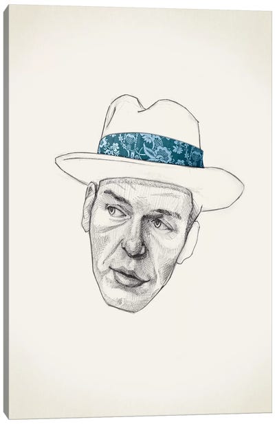 Sinatra Canvas Art Print - Jason Ratliff