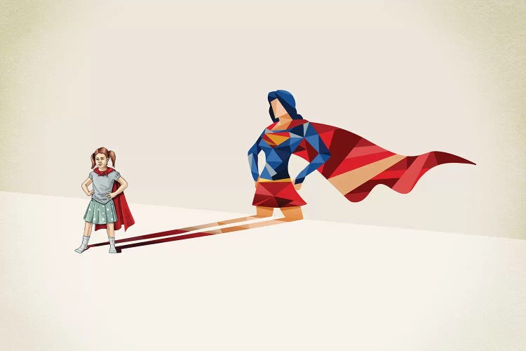 Walking Shadow Heroine by Jason Ratliff wall art