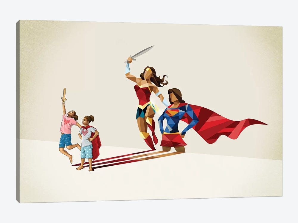 Sisters In Arms by Jason Ratliff 1-piece Canvas Print