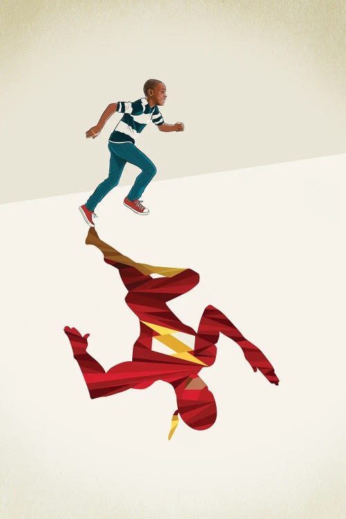 Scarlet Speedster by Jason Ratliff wall art