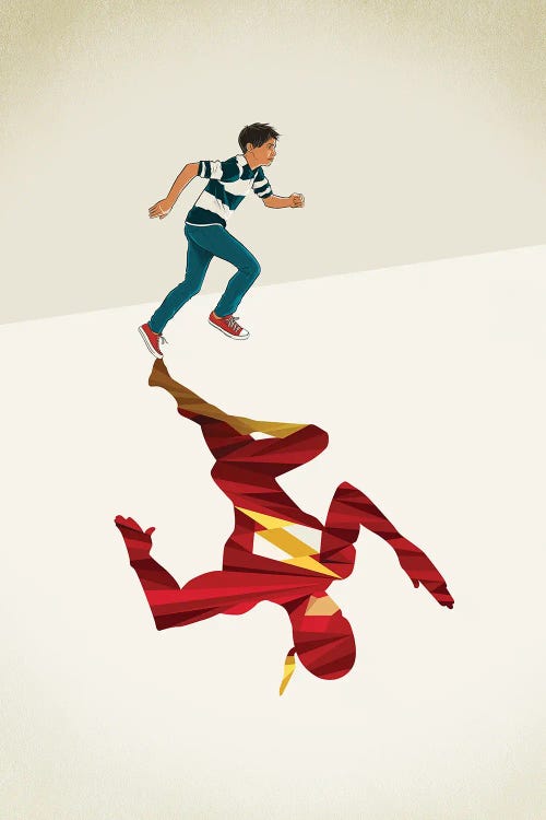 Scarlet Speedster 2 by Jason Ratliff wall art