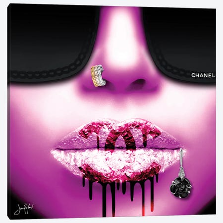 Chanel 2020 Pink Canvas Print #JRH41} by Jan Raphael Canvas Art