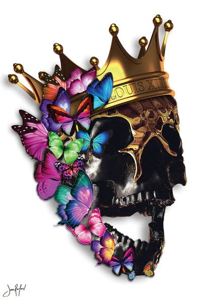 Skung by Jan Raphael metal wall art