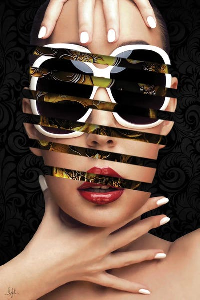 Pieced Together Portraits: Skull Skin by Jan Raphael