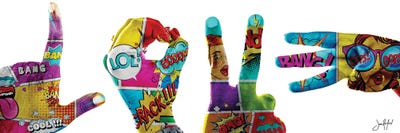 Lovands by Jan Raphael multi panel art